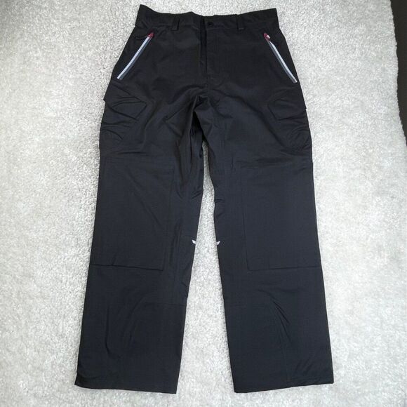 Alaskan Hardgear By Duluth Stormwall Rain Pants Black Medium X30 NEW - Picture 1 of 13